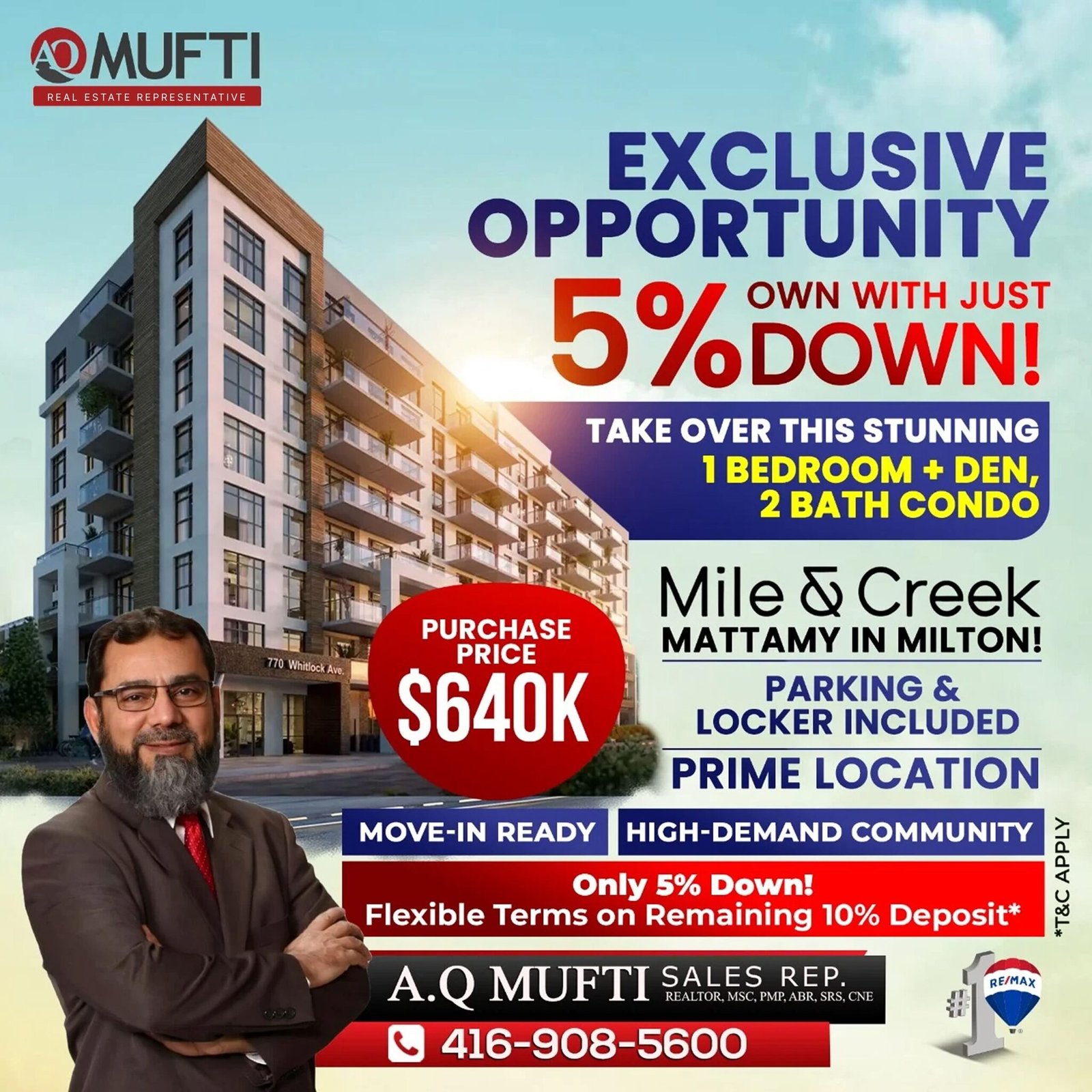 Exclusive opportunity with A. Q. Mufti