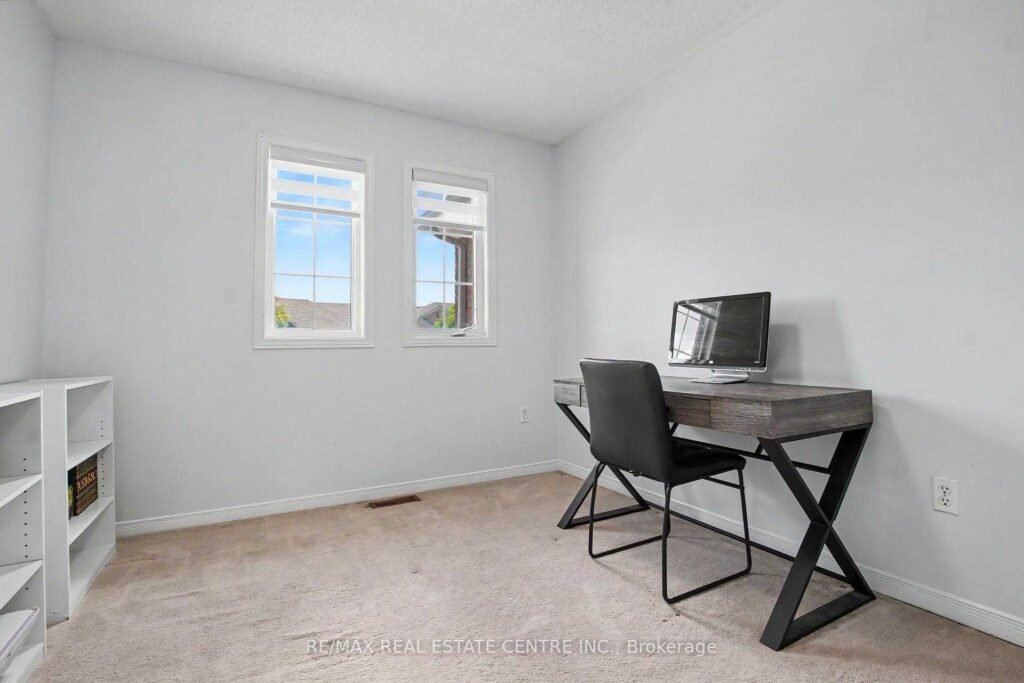 94 Timbertop Crescent, Brampton - bedroom set up as a home office