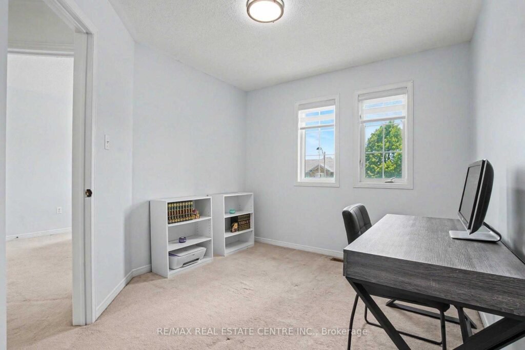94 Timbertop Crescent, Brampton - bedroom with window and desk