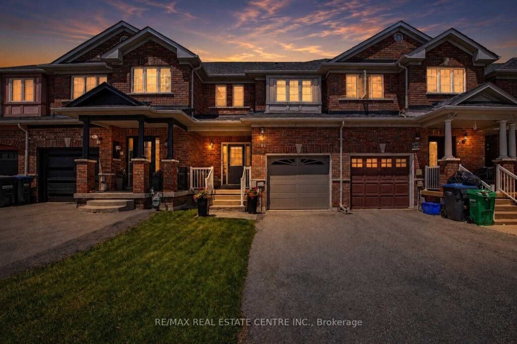 94 Timbertop Crescent, Brampton - evening exterior view